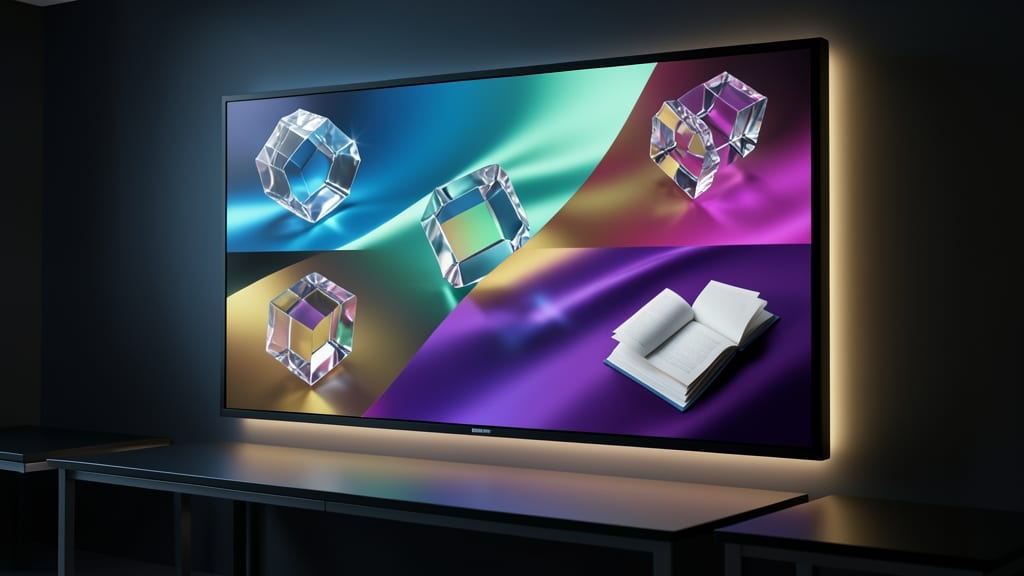 3D Presentation Background Transitions