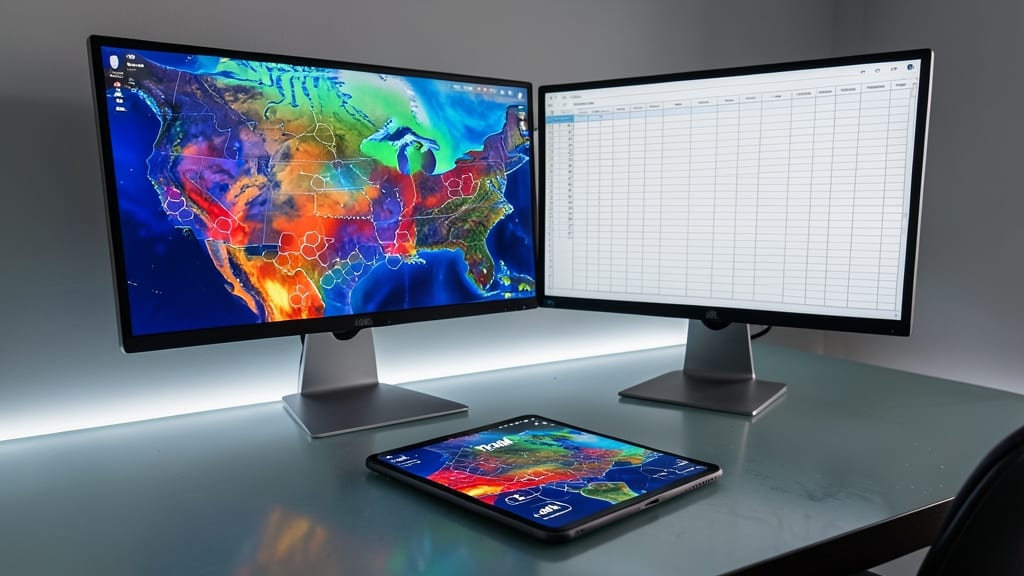 Interactive Geographic Heatmaps for Sales Data