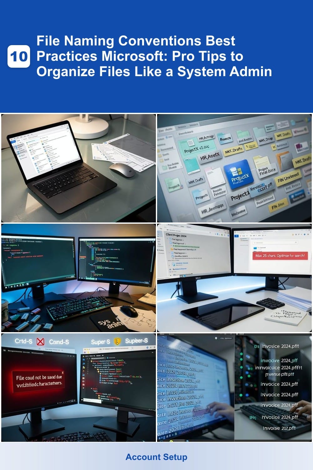 File Naming Conventions Best Practices Microsoft: Pro Tips to Organize Files Like a System Admin