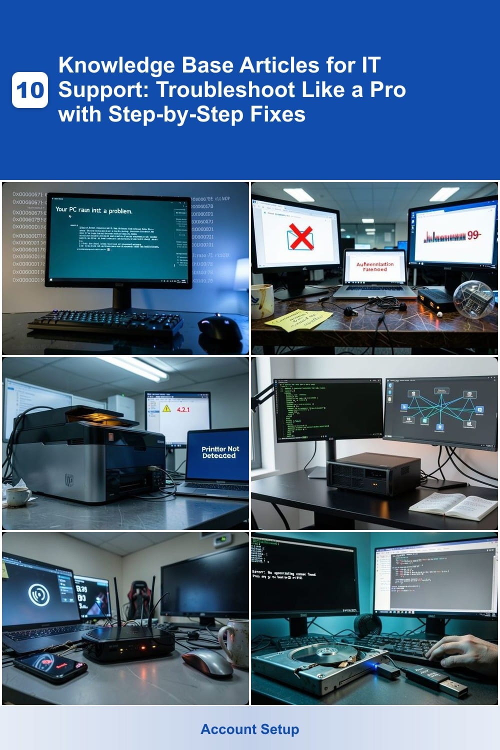 10 Knowledge Base Articles for IT Support: Troubleshoot Like a Pro with Step-by-Step Fixes