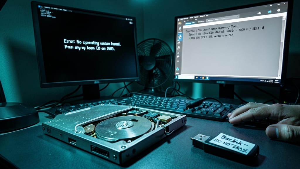 Recovering Lost Data from a Dead Hard Drive