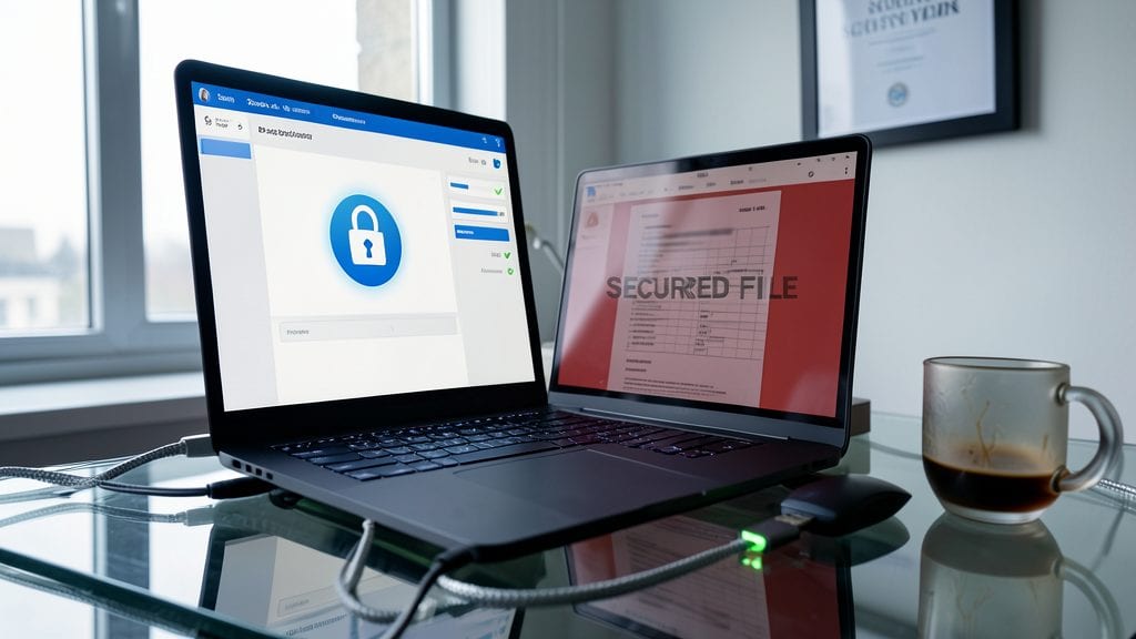 Use Secure File Sharing for Sensitive Documents